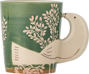 Zielony kubek do cappuccino ceramiczny 260 ml Hezha – Bloomingville