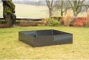 Alto Podwyższona grządka 148 x 148 x 36 cm, corten CORGARDEN 1013