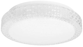 Biała lampa sufitowa LED 27x27 cm Rabel – Candellux Lighting