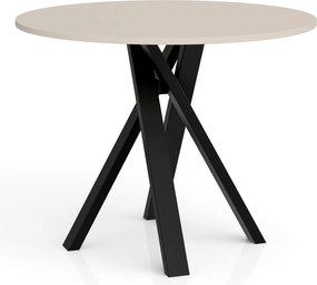 Stół do jadalni Ivo z okrągłym blatem 100 cm
