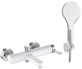Bateria wannowa REA Polo biała Chrom
