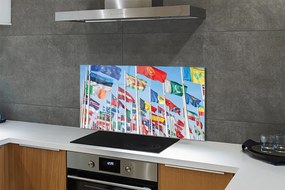 Szklany Panel Festiwal Flag Narodowych