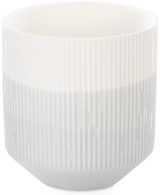 Ceramiczna doniczka FINO szara