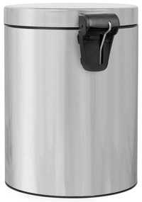 Alda Kosz na śmieci z pedałem Soft Close FreedomFresh 5 l, stal nierdzewna błyszcząca, 5 l