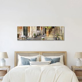 Obraz - Stare ulice Rzymu (170x50 cm)