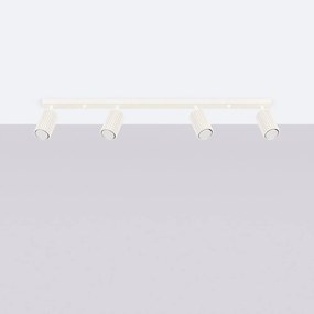 Kremowa lampa sufitowa 6,5x81 cm Gleam – Nice Lamps