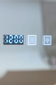 Wielofunkcyjne lusterko dotykowe Lustro z powok przeciwmgieln i diodami LED