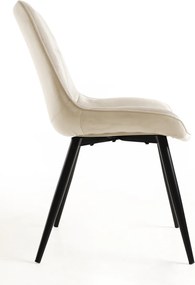 Zestaw 2 Krzese Lene Aksamitne