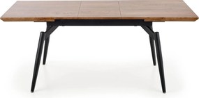 Loftowy stół z rozkładanym blatem na czterech nogach Cambell