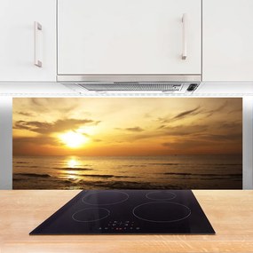 Szkło do Kuchni na Ścianę Bezkresna Tafla Morza