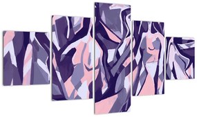 Obraz - Abstrakcyjne kobiety (125x70 cm)