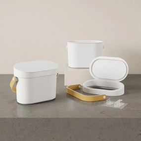 Biały pojemnik na odpadki organiczne 4 l Bellwood – Umbra