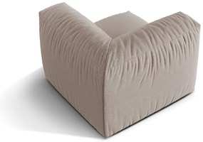 Beżowy moduł sofy (strona zmienna) Martina – Micadoni Home