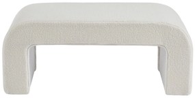 Ławka z bukli - Biały - CALVELO