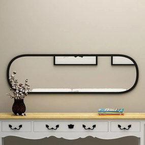 Lustro Magnum Black 40 x 120 cm