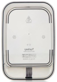 Banquet Pojemnik do przechowywania z uchwytem ZOYA1,7 l, dymny, 1,7 l