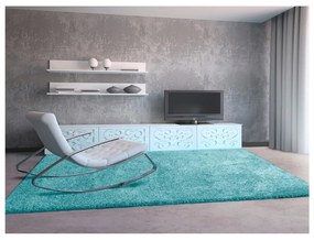 Jasnoniebieski dywan Universal Aqua Liso, 67x125 cm