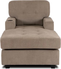 Fotel Wypoczynkowy Sofa NEO Beżowy Tapicerowany Nowoczesny