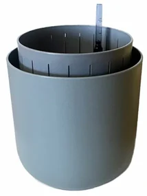 Plastia Doniczka samonawadniająca Tolita Air szary, śr. 16 cm