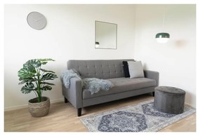 Szara sofa rozkładana 204 cm Milton – House Nordic