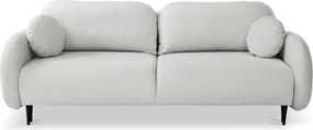 Masseno Sofa AGIO z funkcją spania i pojemnikiem na pościel, Rozkładana sofa - Beżowy, CASTEL 04