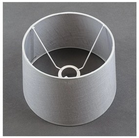 Klosz zamienny uniwersalny LORENZO E27 16x26 cm szary