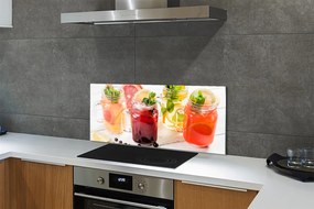 Panel szklany do Kuchni Orzeźwiające Drink Cytrusowe