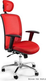 Ergonomiczny fotel biurowy Expander, tkanina kolor, zgodny z normą BHP