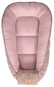 Różowy kokon dla niemowląt 55x83 cm – Meowbaby