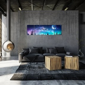 Obraz - Droga Mleczna (170x50 cm)