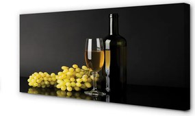 Zdjęcie na płótnie Wino W Towarzystwie Owoców