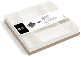 Kartonowe organizery do szuflady zestaw 5 szt. Emma Paper Laminate – Bigso