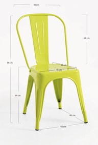 Pakiet 4 krzese Torix