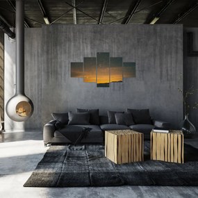 Obraz gwiaździstego nieba (125x70 cm)