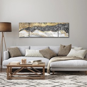 Obraz - Mandala w marmurze (170x50 cm)