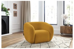Żółty fotel Celine – Bobochic Paris