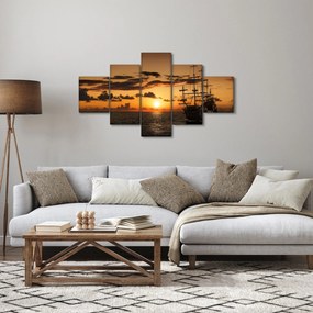 Obraz - Statek piracki (125x70 cm)