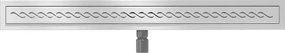Mexen Flat M18 odpływ liniowy 100 cm, inox - 1023100-15