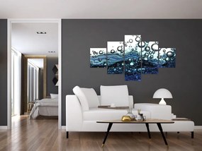 Obraz bąbelków (125x70 cm)