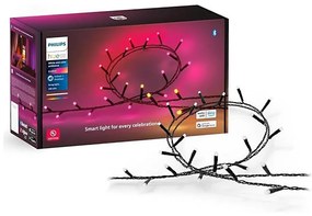 Philips-LED RGBW Ściemnialny łańcuch zewnętrzny HUE WACA 250xLED 24,4 m IP54