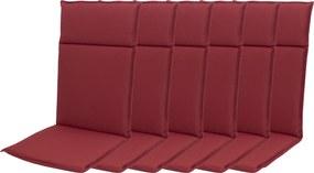 Doppler HIT UNI 8833 - zestaw 6 szt. poduszek na krzesło z wysokim oparciem