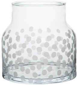 Szklany wazon DOTS