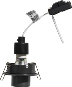 Zestaw 6 reflektorów wpuszczanych Gunmetal GU10 35mm Okrągłe z możliwością przechylania - Installa