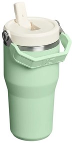 Szałwiowy termos ze stali nierdzewnej 600 ml IceFlow™ Flip Straw 2.0 Tumbler Pistachio – Stanley