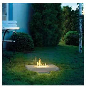 BIO kominek HOTEL 40,2x70 cm 2kW, biały, krótki model HOTEL/BIALY/TUV