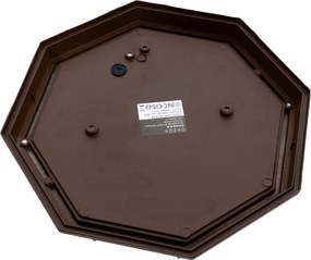 Rustykalna lampa sufitowa rdzawobrązowa 26,5 IP44 - Bri