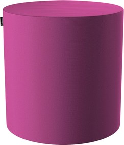 Puf Barrel kolor różowy tkanina strukturalna
