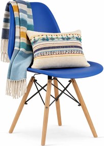 Niebieskie krzesło do nowoczesnego wnętrza Z5-G83