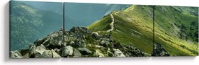 Obraz - Krajobraz górski (170x50 cm)