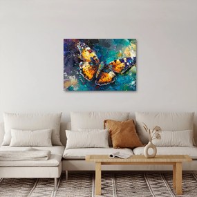 Obraz - Motyl, obraz olejny (70x50 cm)